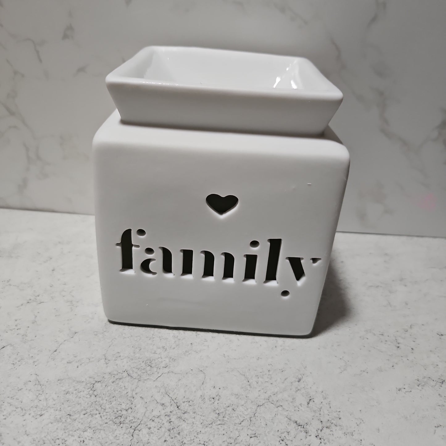 WHITE FAMILY CUT OUT BURNER