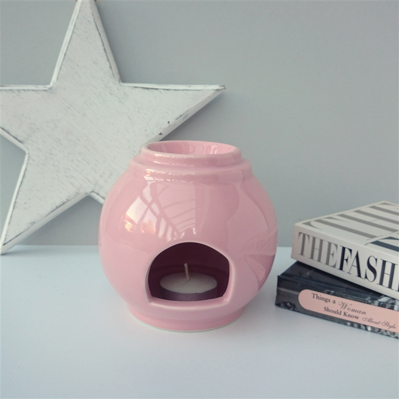 Pink Large Ball Tealight burner